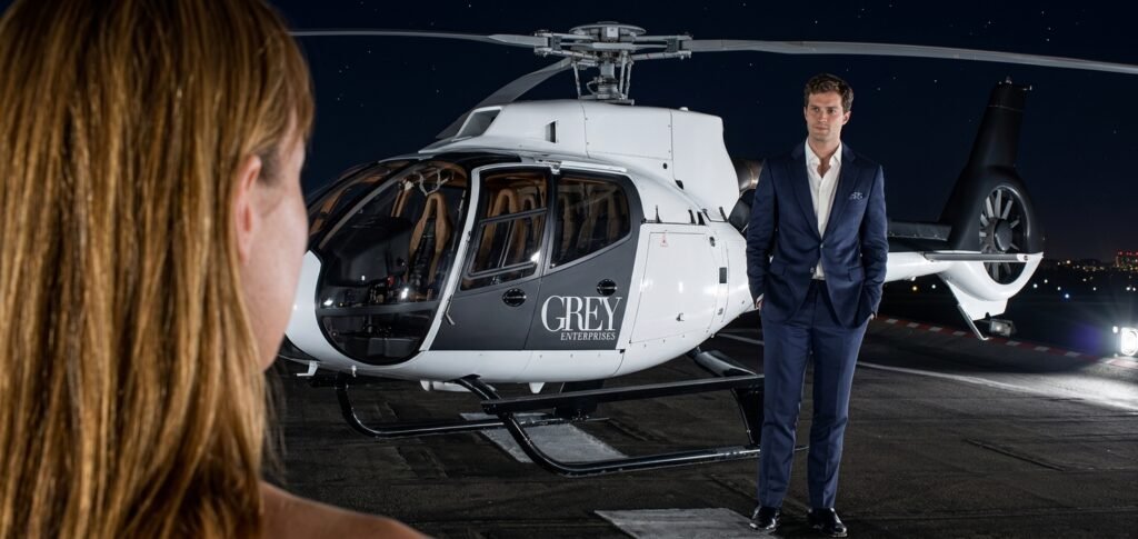 Jamie Dornan as Christian Grey in Fifty Shades of Grey (2015)